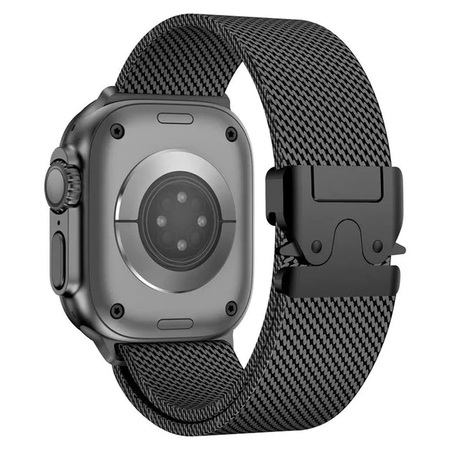 For Apple Watch Band iWatch Strap Ultra S10 SE 46mm 42mm 49mm Milanese Black Au