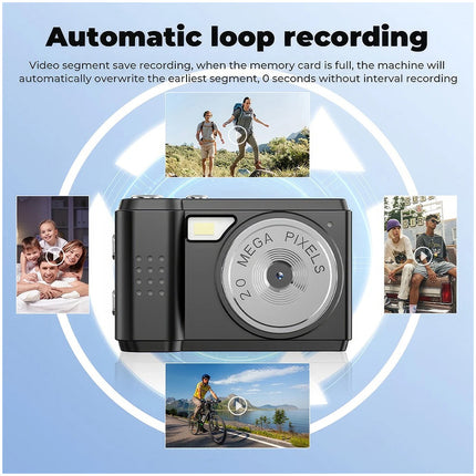 Super Mini Digital Camera Auto Loop Video Camera with 6 Filter Gift Cam