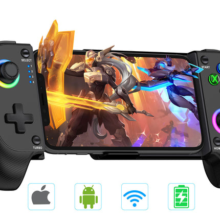 Stretchable Remote Mobile Game Controller for iPhone / Android Comfortable Grip