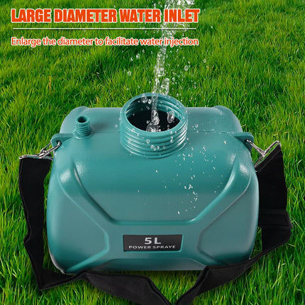 5L Rechargeable Electric Weed Sprayer Battery Powered Farm Garden Pump Spray
