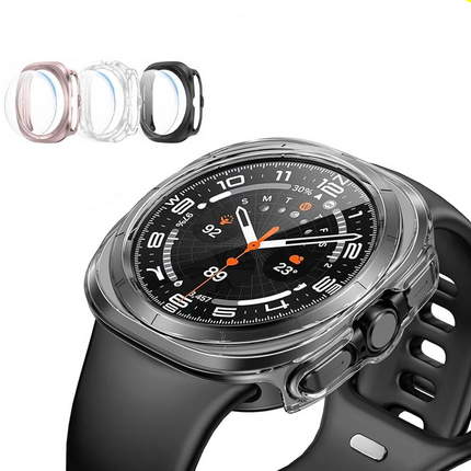 For Samsung Galaxy Watch Ultra 47mm Case Screen Protector Face Cover Smart Rose Gold