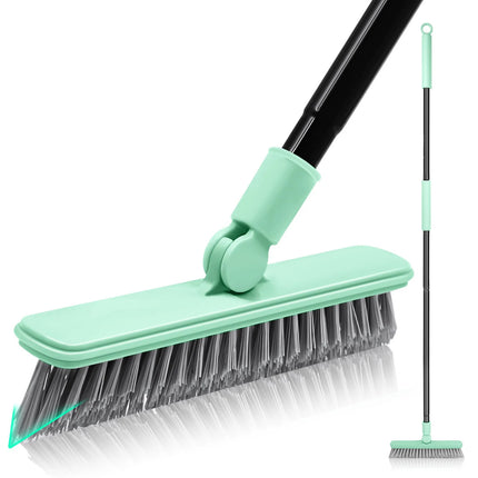 Tile Floors Brush Shower Cleaning Brush Long Handle Broom Scrubber Grout Brush
