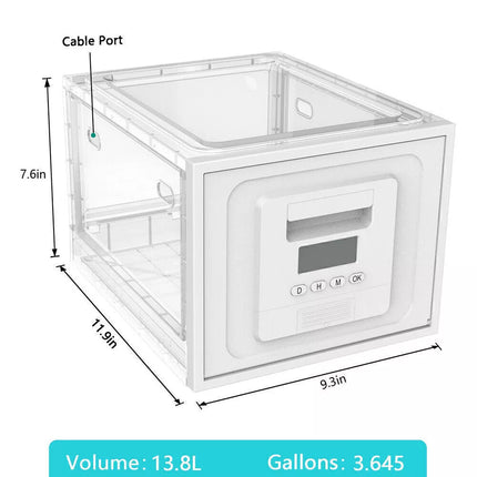 Safe Medicine Lock Box Timed Lock Box Lockable Storage Box Childproof Safe Box