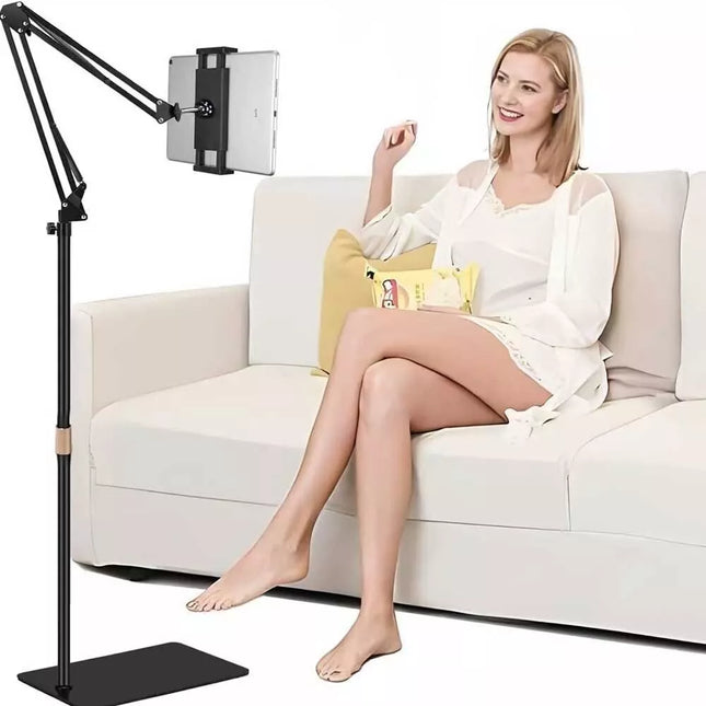 155cm Free Standing Adjustable Mount Holder Universal For iPad iPhone