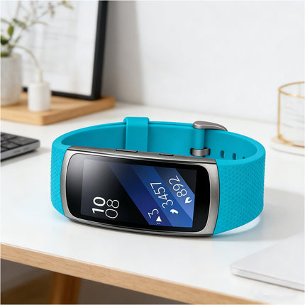 Samsung Smart Wristband Gear Fit 2 Pro/Fit2 Band Sport Silicone Wrist Strap Teal