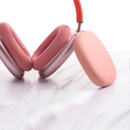 For Apple Airpods Max Headphone Case Cover Shockproof Silicone Full Protector Pink
