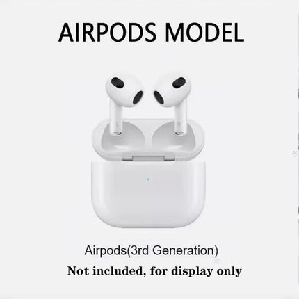 AirPods 3rd Gen Silicone Case Glow-in-the-Dark Protective Cover Shockproof Soft Skin Yellow