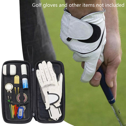 Golf Gloves Holder Protector Organizer Case With Storage Slots And Gloves Shaper