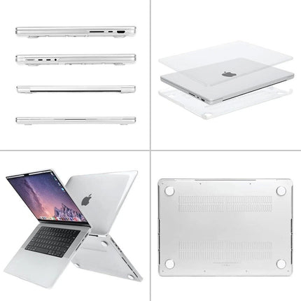 For MacBook Pro 14inch Case Cover M1 M2 M3 M4 2024 Release A2442 A2779 A2918 A2992 A3112 A3401 A3185 Shell