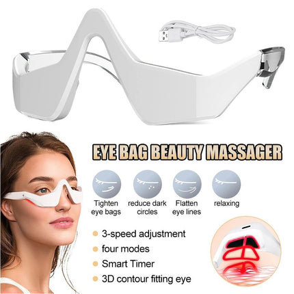 Red Light Therapy Eye Glasses, Advanced Under-Eye Renewal Device