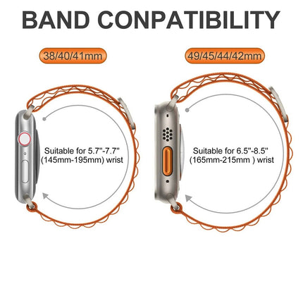 For Apple Watch Band Series 11 42mm SE 3 40mm iWatch Strap Nylon Alpine