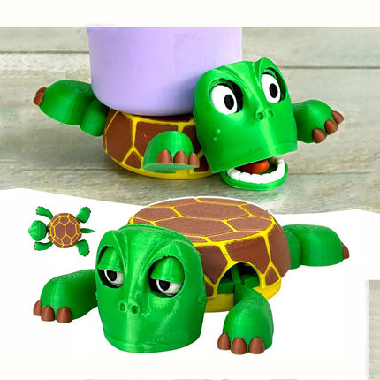 Turtle-shaped Coaster Cute Turtle Drink Adorable 3d Printed Coasters Funny