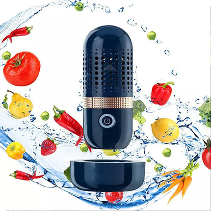 Fruit and Vegetable Washing Machine Portable Food Purifier Capsule Cleaner