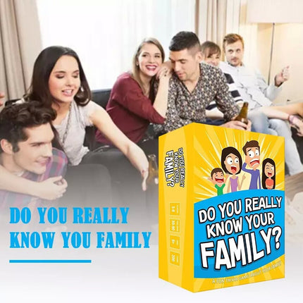 Do You Really Know Your Family A Fun Family Game Conversation Starters Challenge