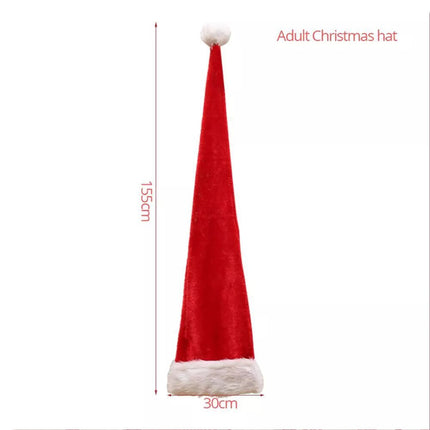 Christmas Unisex Adults Novelty Hat Xmas Party Cap Santa Costume Dress Up