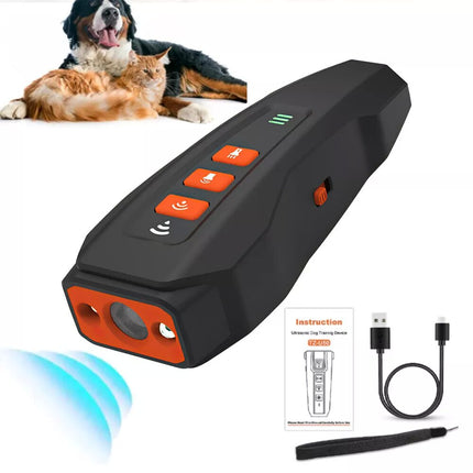 Dark Anti Bark Device Ultrasonic Dog Barking Control Stop Repeller Trainer Train Tool