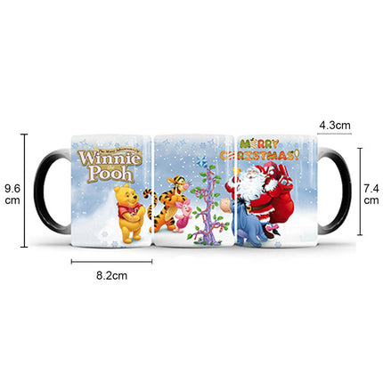 Magic Mugs Colour Changing Mug Novelty Coffee Cups Cup Hot Water 4 Complete Sets
