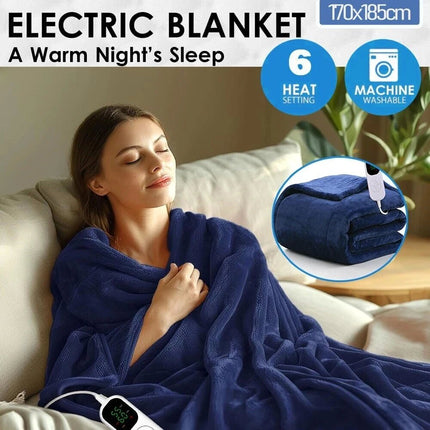 Electric Heated Throw Blanket Warm Poncho Wrap Blanket Portable heated Shawl