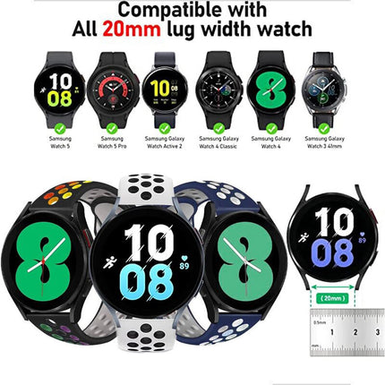 Samsung Galaxy Watch 7 6 5 Pro 4 Classic 44 40mm Strap Band Bands Replacement