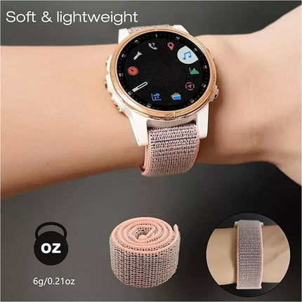 Samsung Galaxy Watch Active Nylon Wrist Band Pink