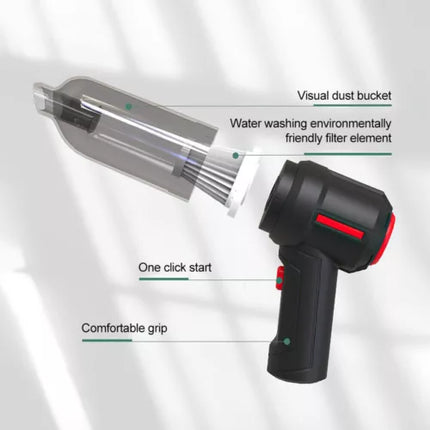 90000pa Cordless Rechargeable Hand Vacuum Portable Car Vacuum Cleaner Wet/Dry