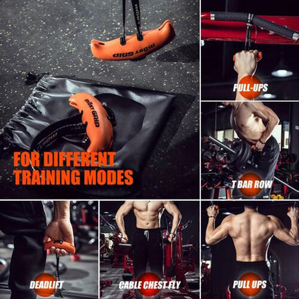 Neutral Grip Pull up Handles for Home Gym Workout, Ergonomic Pull up Grips