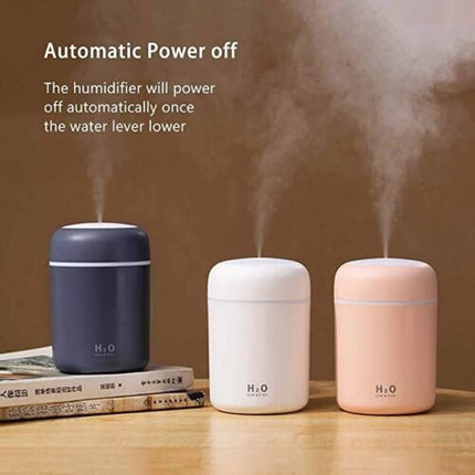 300ml Portable Air Humidifier Aroma Aromatherapy Ultrasonic USB Car Home Diffuser Oil Purifier
