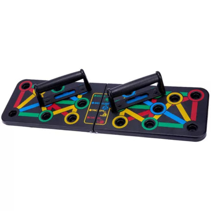 Foldable Push Up Board Rack Training Gym Exercise Pushup Exercise Stand Grip Bar