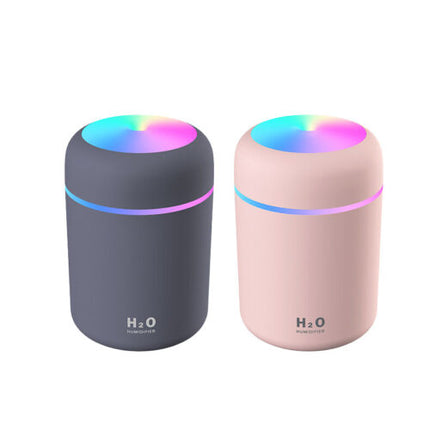 300ml Portable Air Humidifier Aroma Aromatherapy Ultrasonic USB Car Home Diffuser Oil Purifier