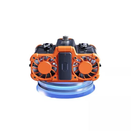 10000mAh Personal Belt Fan Portable Cooling Outdoor USB Body Cooler Waist Clip
