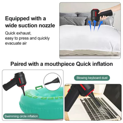 90000pa Cordless Rechargeable Hand Vacuum Portable Car Vacuum Cleaner Wet/Dry