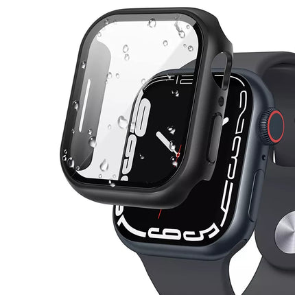 Black For Apple Watch Case Cover iWatch Series 10 46mm Screen Protector