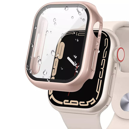 Pink For Apple Watch Case Cover iWatch Series 10 42mm Screen Protector