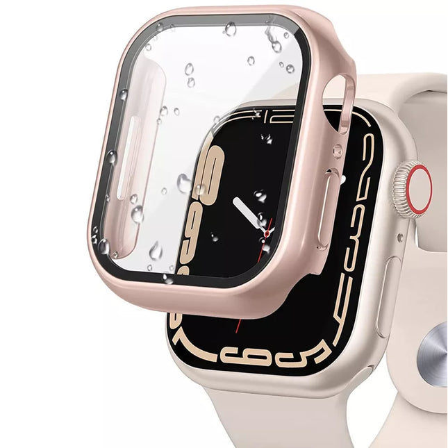 Pink For Apple Watch Case Cover iWatch Series 10 42mm Screen Protector