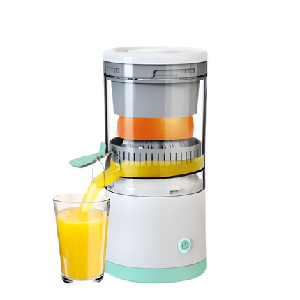 Electric Citrus Hands-Free Juicer USB-Rechargeable Orange Juice Squeezer Machine