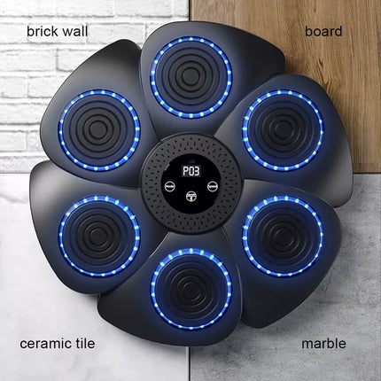 Boxing Machine Wall Mount Bluetooth Music Electronic Boxing Training Punching