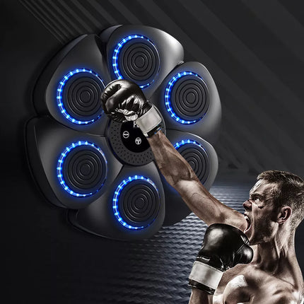 Boxing Machine Wall Mount Bluetooth Music Electronic Boxing Training Punching