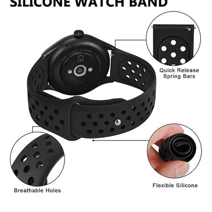 Samsung Galaxy Watch 7 6 5 Pro 4 Classic 44 40mm Strap Band Bands Replacement - Image 7