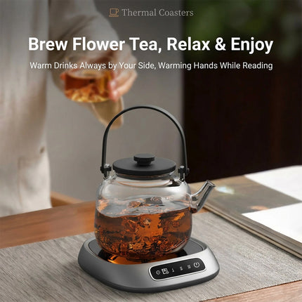 Smart USB Coffee Mug Warmer Tea Milk Cup Heater Pad Heating Plate Office Home - Image 10