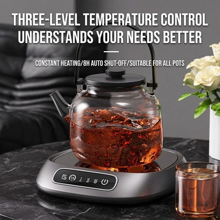 Smart USB Coffee Mug Warmer Tea Milk Cup Heater Pad Heating Plate Office Home - Image 2