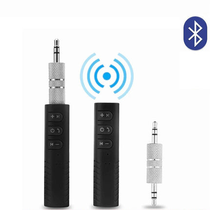 Wireless Bluetooth Receiver AUX 3.5mm Audio Stereo Music Hands Free Car Adapter - Image 1