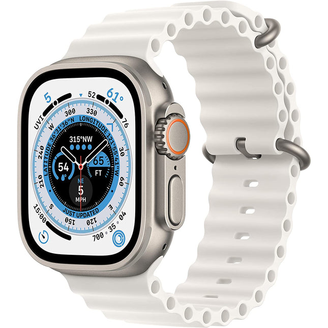 Apple Watch Ocean Band IWatch Ultra Series 8 7 6 5 SE 38 40 44 41 42 45 49mm White