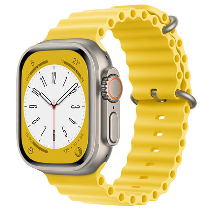Apple Watch Ocean Band IWatch Ultra Series 8 7 6 5 SE 38 40 44 41 42 45 49mm Yellow