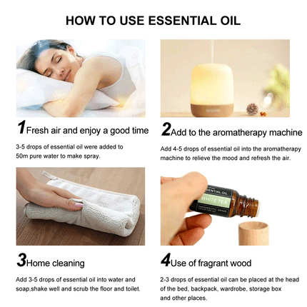 100% Pure Natural Aromatherapy Diffuser Essential Oil 10ml Splendid&Co.