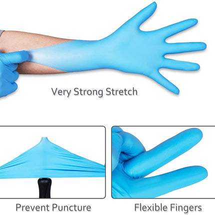 100pcs Industrial Disposable Nitrile Gloves Splendid&Co.