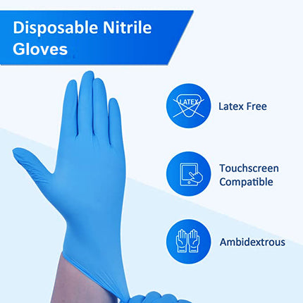 100pcs Industrial Disposable Nitrile Gloves Splendid&Co.