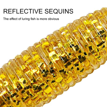 20 lures Plastic 35mm Paddle Tail Soft  Fishing Lure