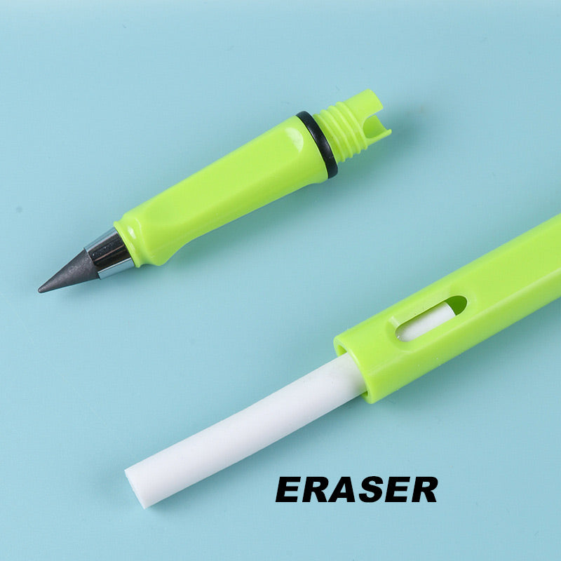 Set Everlasting Pencil Inkless Eternal Pen Student Unlimited