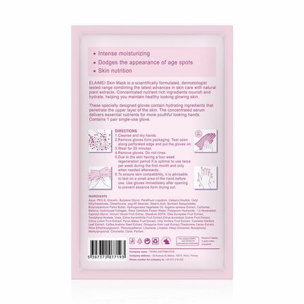 10pcs ELAIMEI Hand Repair Rejuvenate Moisturizing Masks Splendid&Co.