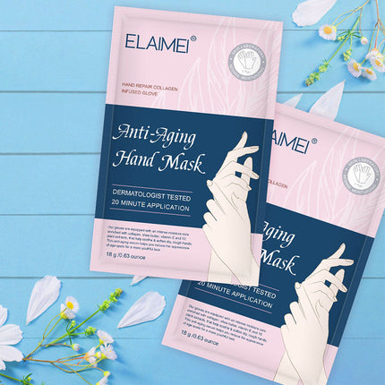 10pcs ELAIMEI Hand Repair Rejuvenate Moisturizing Masks Splendid&Co.